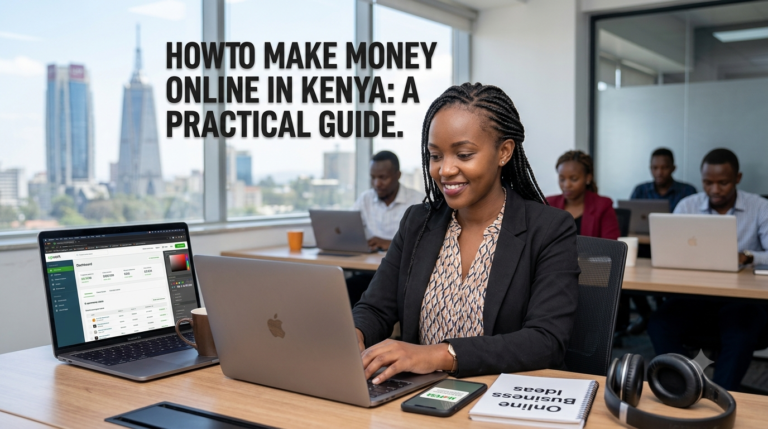 how to make money online in kenya